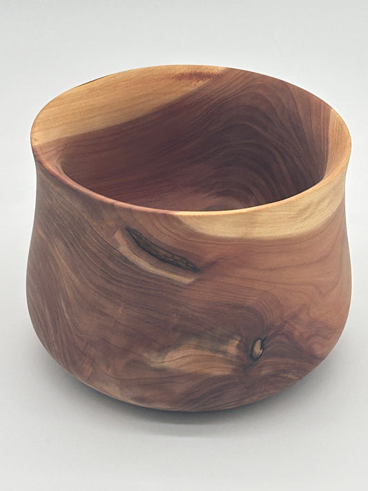 Upcycled, 5-in. Eastern Red Cedar Bowl (St. Petersburg, FL)