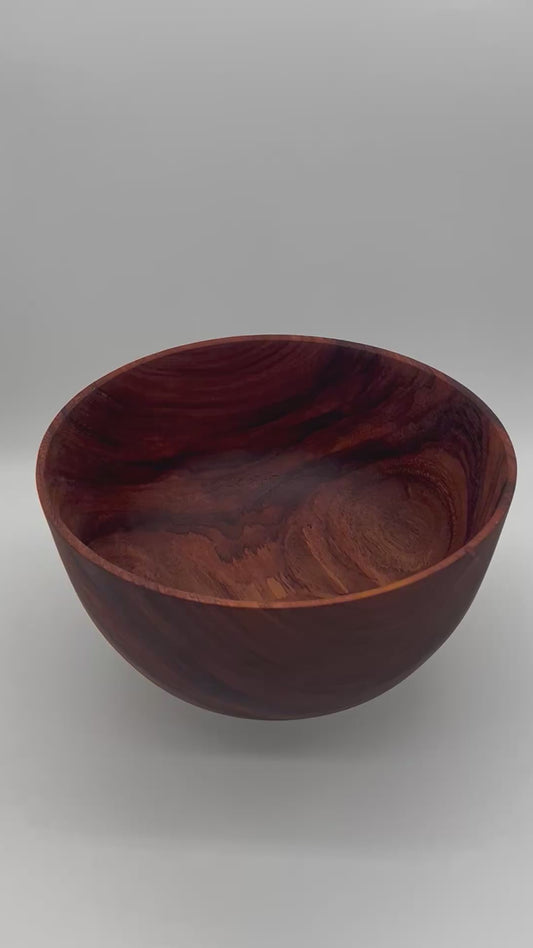 Upcycled, 13-in. Guanacaste Bowl (St. Petersburg, FL)